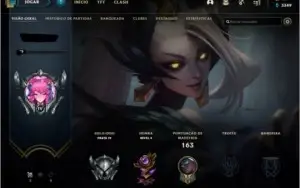 Conta League of Legends - Elo Prata IV - LVL 85