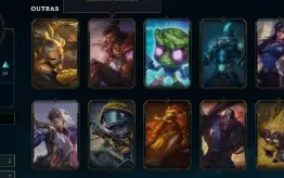 Conta Lol 57 Skins + 48K De Rp Em Skins - Não Sou Revendedor
