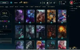 Conta Lol 100% Segura | Full Acesso | 361 Skins | Todos Camp