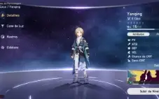 Honkai Star Rail com Yanqing
