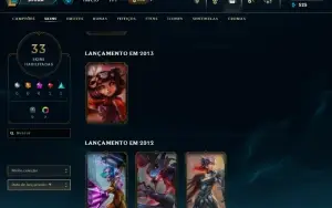 Conta Antiga Kayle Juíza E Rammus Rei
