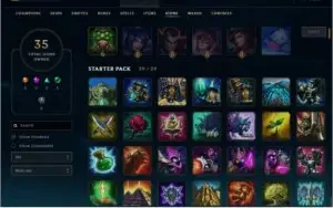 Conta LOL unranked lvl 30 todas capsulas e baus