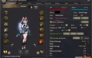 Conta Founder Revelation Swordmage 59+
