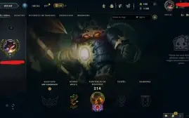 Conta League of Legends Full Acesso - 71 Champs e 44 Skins
