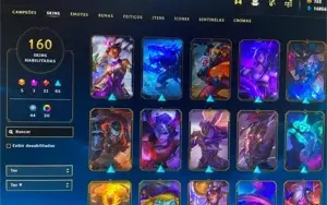 conta Lol e valorant