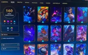 conta Lol e valorant