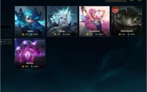CONTA LEAGUE OF LEGENDS COM 112 SKINS