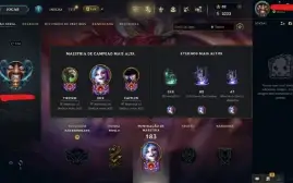 Conta League of Legends Full Acesso - 118 Champs e 104 Skins