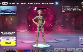 Conta Fortnite com 116 skins
