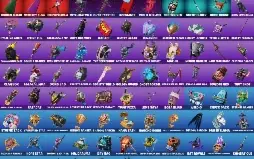 Conta Fortnite com 116 skins