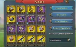 T4 Tecela Ouro Vig Epico LabInfernal set epico/ouro 120M