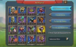 T4 Tecela Ouro Vig Epico LabInfernal set epico/ouro 120M