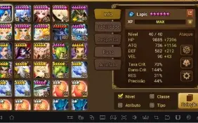 Conta early SW com  9 nat5, Chakra, Oliver, Leo, Amber e +