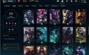 Conta Unranked com 85 Champs e 48 Skins (Criada em 2012)