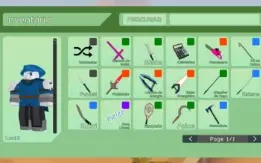Conta do roblox no jogo Arsenal com facas raras!, BloxFruits