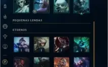CONTA DIAMANTE 4 LOL