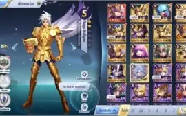 SAINT SEIYA AWAKENING - COM GEMAS AVANÇADAS E LIVROS