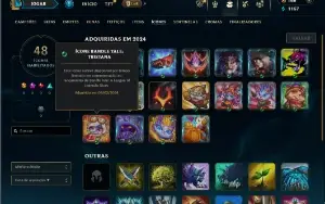 Prata 2 com 40 Champs e 13 Skins