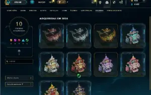 Prata 2 com 40 Champs e 13 Skins