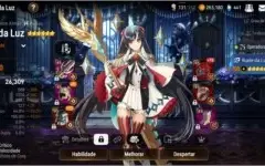 Conta Top de Epic Seven, End Game 10 ML 5* 2 anos de jogo
