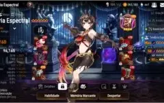 Conta Top de Epic Seven, End Game 10 ML 5* 2 anos de jogo