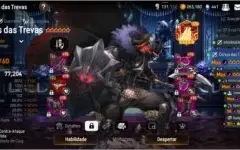Conta Top de Epic Seven, End Game 10 ML 5* 2 anos de jogo