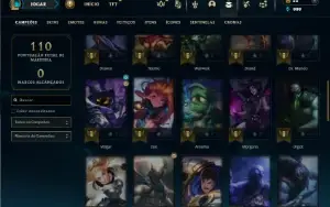 Bronze 2 com 50 Champs e 13 Skins