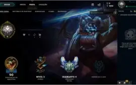 VENDO CONTA DE LOL DIAMANTE 5 - 99Pdl