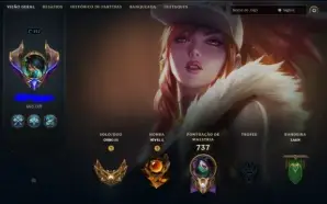 Conta LoL LvL 714, 326 skins, 428 ícones, todos os champions