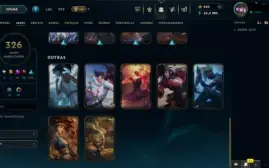 Conta LoL LvL 714, 326 skins, 428 ícones, todos os champions