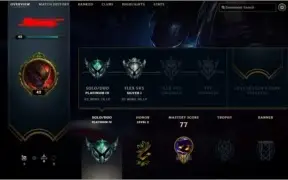 Conta de League of Legends Platina 4 barata