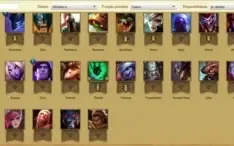 Conta Unranked Lvl 30, 55 champions e 9 skins