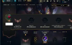 Bronze 4 com 25 Champs e 3 Skins