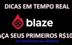 Blaze - Ganhe seus primeiros R$100 agora em tempo real