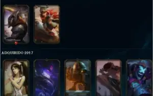 Conta LoL unico dono Gold V.