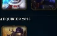 Conta LoL unico dono Gold V.
