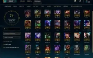 Conta lol gold 4 Barata