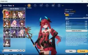 Mongil Star Dive (Global) Esther (opicional) / Flare / Jiwon