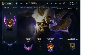 Conta LOL S4 Mestre atual lvl 108 com 61 skins
