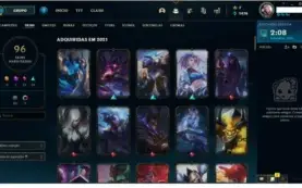 Conta league of legends diamante 3