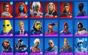 Conta Fortnite com mais de 100 skins