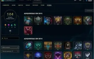 Conta League of Legends Gold 4