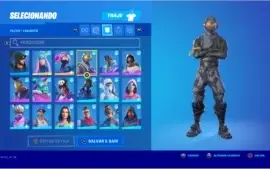 CONTA DE FORTNITE COM + DE 163 SKINS + TRAVIS SCOTT + T. MAK