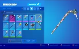 CONTA DE FORTNITE COM + DE 163 SKINS + TRAVIS SCOTT + T. MAK