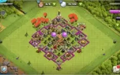 CLASH OF CLANS CV 07 / 4 CONSTRUTORES / PODE MUDAR DE NICK