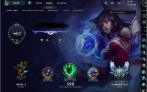 Conta de League Of Legends Diamante V