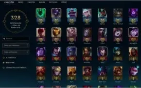 Conta de League Of Legends Diamante V