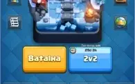 Clash Royale Arena 8 com uma lendária que é dragão infernal