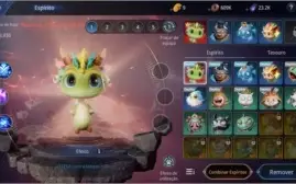Vendo conta mir4 lvl 46 com 49k de power e um spirit epico