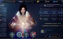 Vendo conta mir4 lvl 46 com 49k de power e um spirit epico